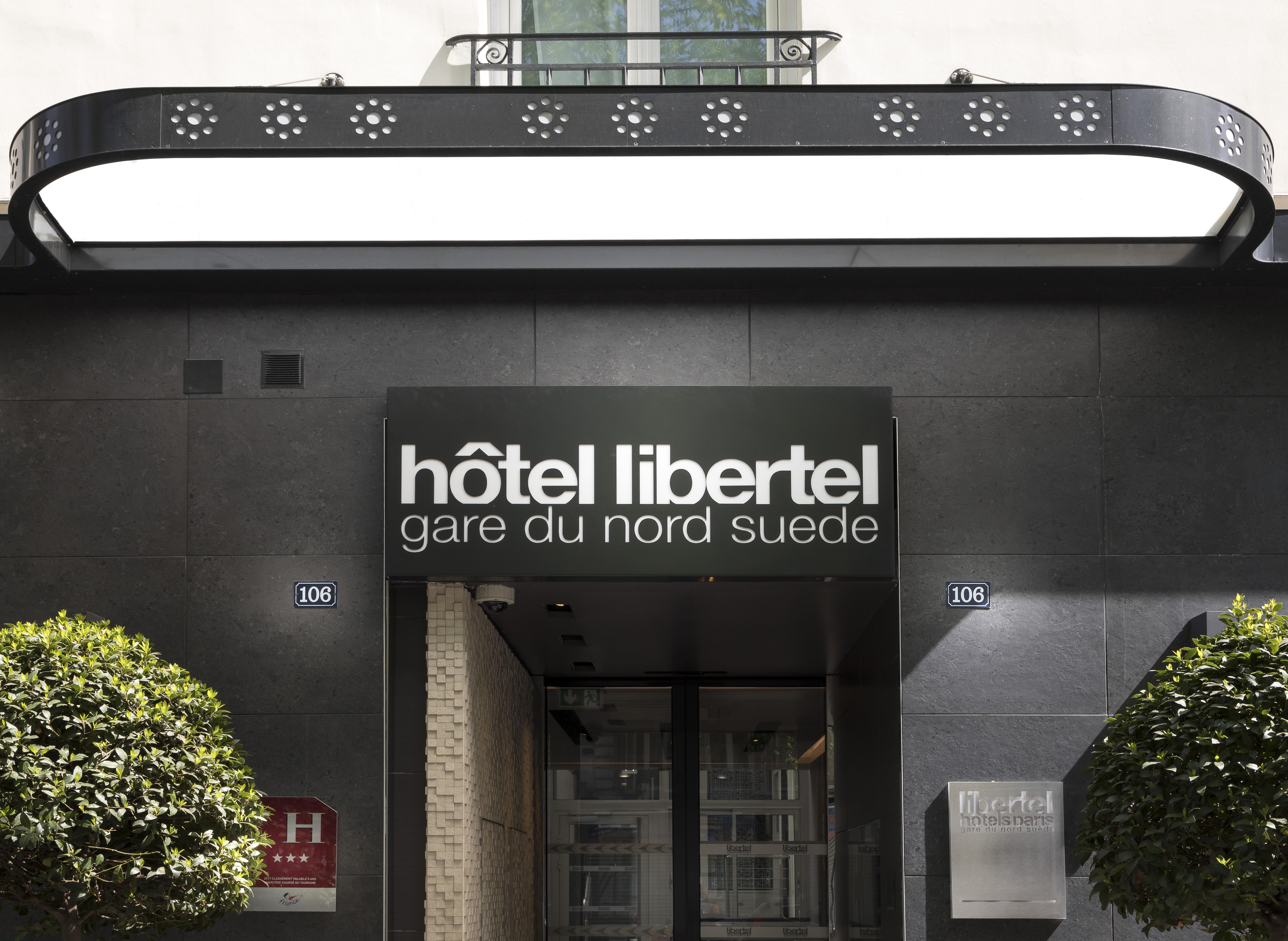 Libertel Gare Du Nord Suede Hotel París Exterior foto
